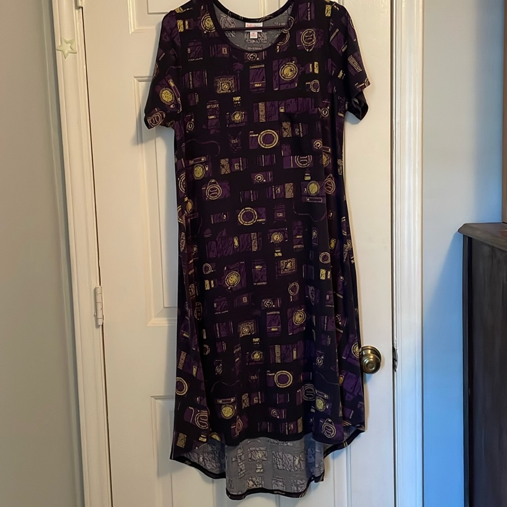 LuLaRoe Hi-Low Camera Dress